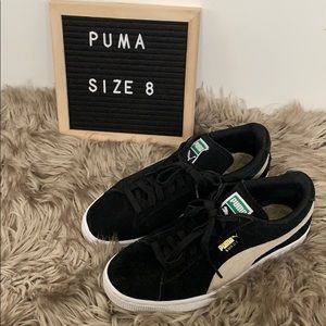 Puma suede sneakers